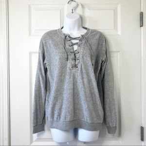 FOREVER 21 Tie Sweater